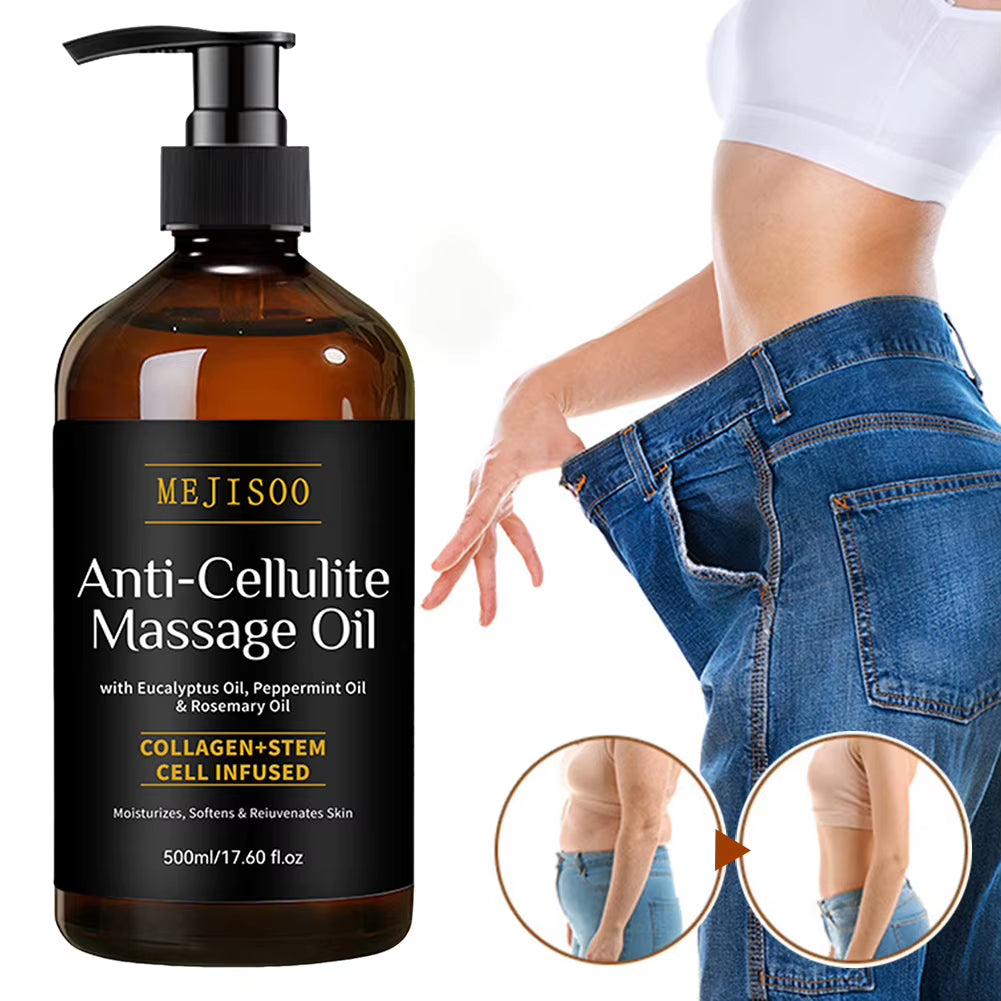 Anti-Cellulite Firming Massage Oil with Collagen & Stem Cells